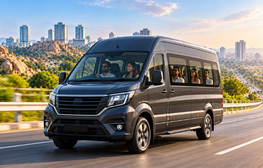 Urbania Tempo Traveller on Rent in Bangalore: 9, 12 and 16 Seater Guide