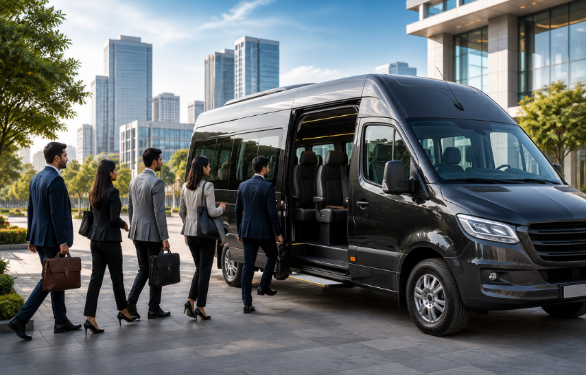 Why Choose Urbania 12 Seater Rental in Bangalore for Corporate Outings & Group Travel?