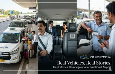 Bangalore airport taxi service with driver