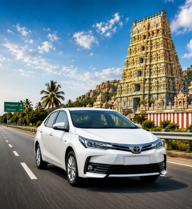 Innova Crista Car Rental Service in Bangalore