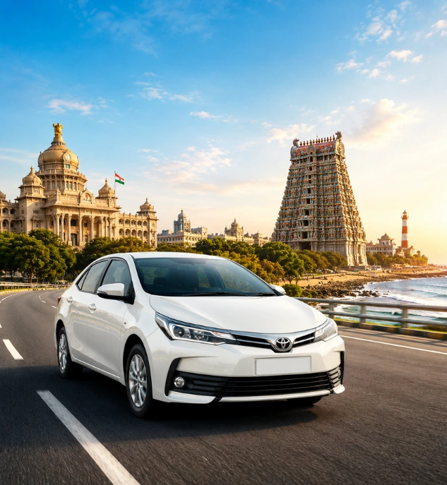 Innova Crista Car Rental Service in Bangalore